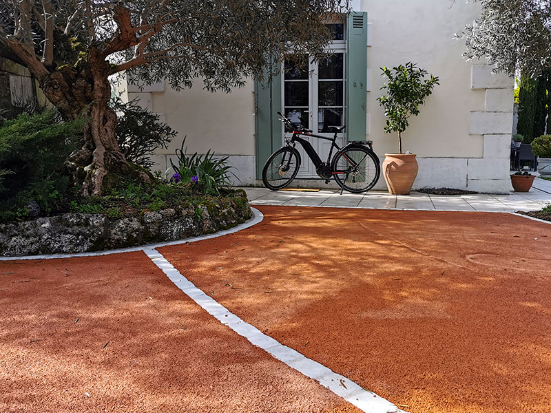 Béton drainant